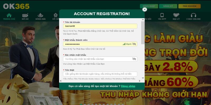 Giải quyết một số câu hỏi thường gặp về trải nghiệm demo tại OK365